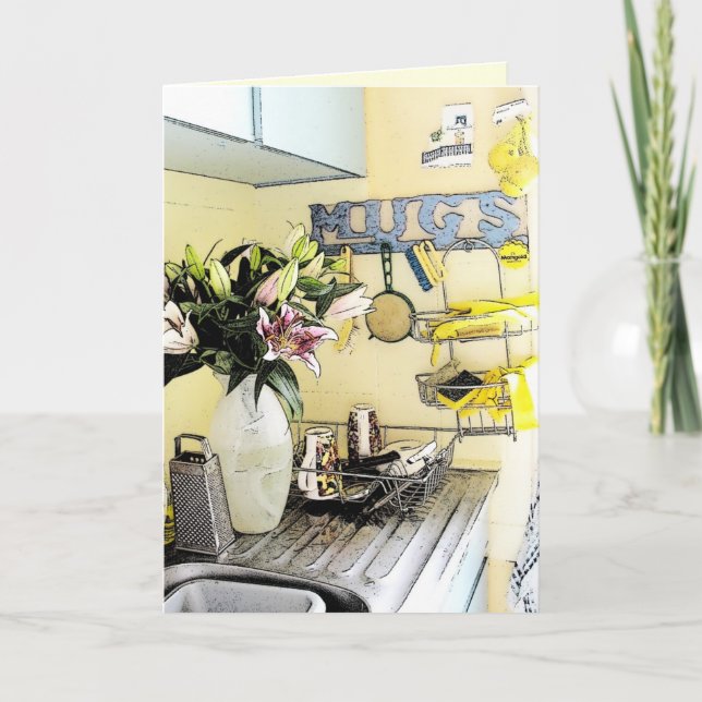 La cocina del patsy - tarjeta de letra (Anverso)