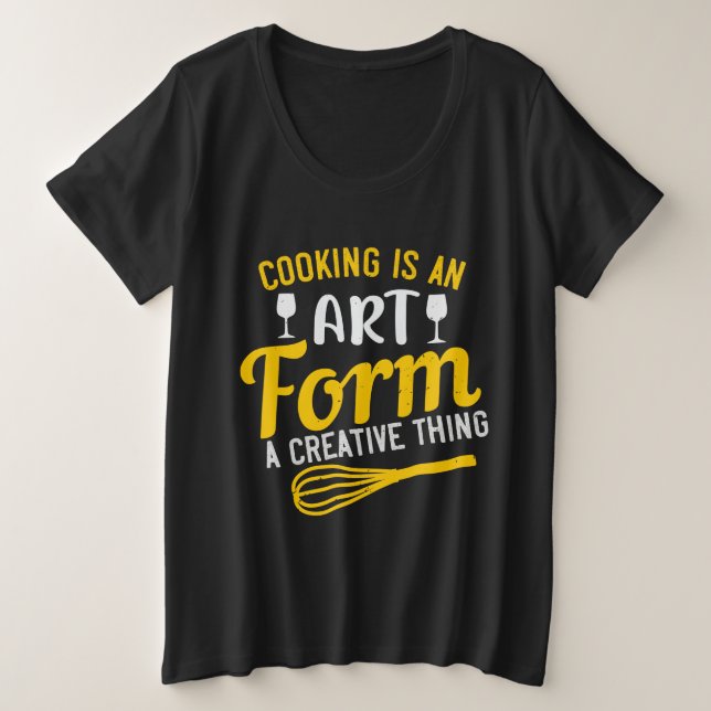 La Cocina Es Una Forma De Arte Creativa (Anverso del diseño)