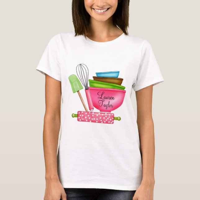 La cocina suministra la camiseta (Anverso)