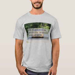 La cola de la camiseta personalizada del dragón