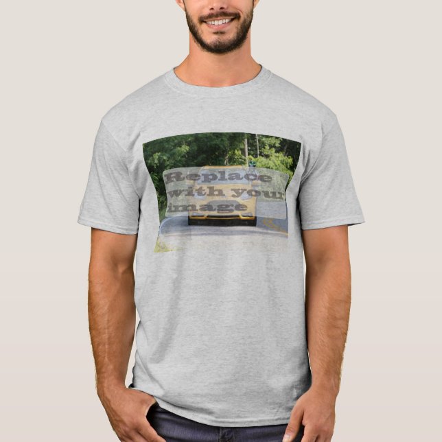 La cola de la camiseta personalizada del dragón (Anverso)