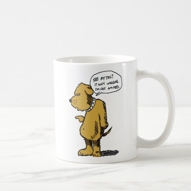 La cola no está meneando la taza de café (Derecha)