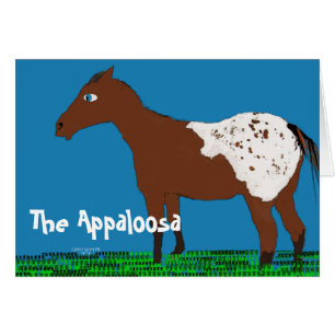 La colección caprichosa del caballo del appaloosa
