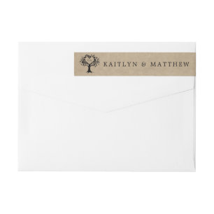 La colección de Bodas de Árboles del Corazón Rústi