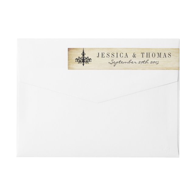 La colección de Bodas de candelabros de época (Reverso)