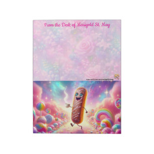 La Colección de Café y Té Cuaderno de Donut Elegan