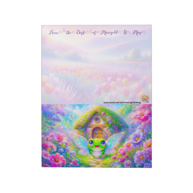 La Colección de Hadas: Libreta de Hada Rana (Lado Izquierdo)