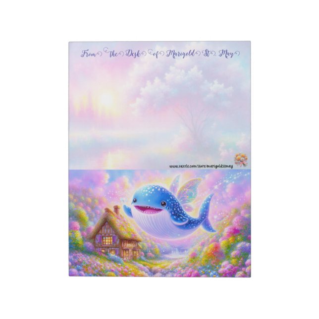 La Colección de Hadas: Libreta de Tiburón Ballena (Lado Izquierdo)