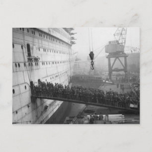 La colección de postales RMS Queen Mary
