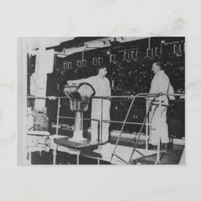 La colección de postales RMS Queen Mary (Anverso)