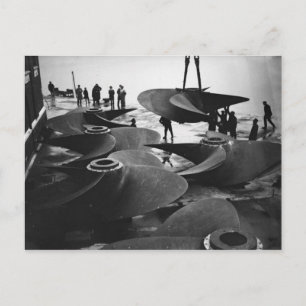 La colección de postales RMS Queen Mary