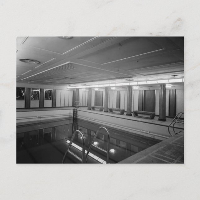 La colección de postales RMS Queen Mary (Anverso)