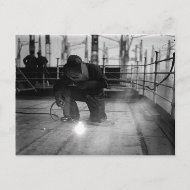 La colección de postales RMS Queen Mary (Anverso)