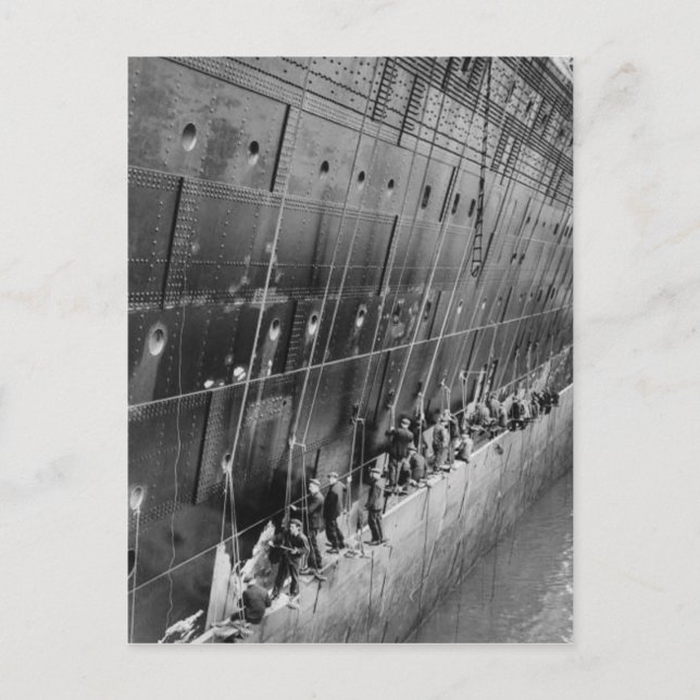 La colección de postales RMS Queen Mary (Anverso)