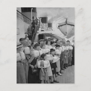 La colección de postales RMS Queen Mary