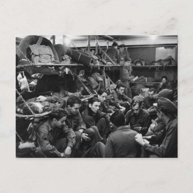 La colección de postales RMS Queen Mary (Anverso)