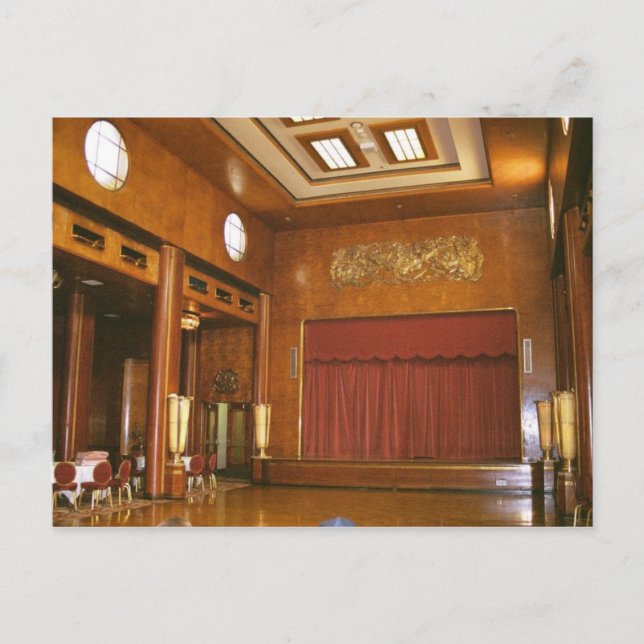 La colección de postales RMS Queen Mary (Anverso)