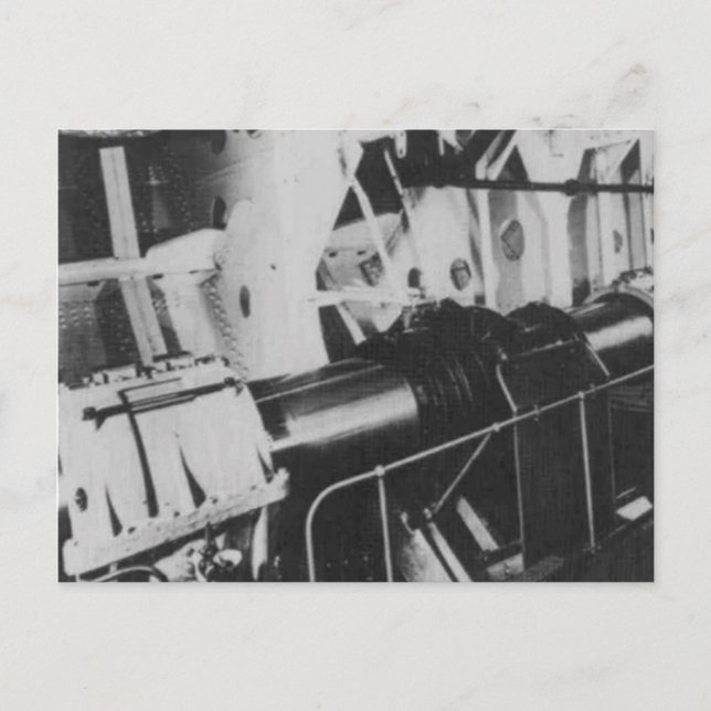 La colección de postales RMS Queen Mary (Anverso)