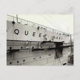 La colección de postales RMS Queen Mary