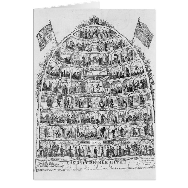 La colmena británica, 1867 (Frente)