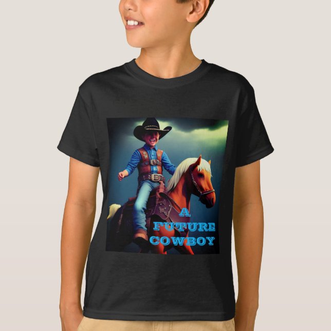 La colorida camiseta de Cowboy Kid (Anverso)