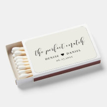 La combinación perfecta La elegante caja de cerill