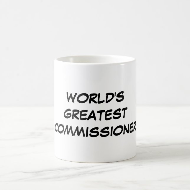 La "comisión más grande" taza del mundo (Centro)