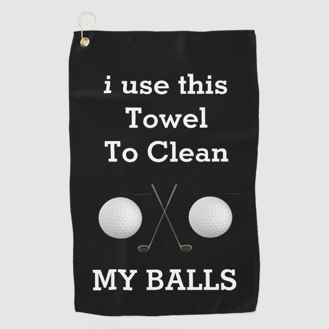 La compañera perfecta para jugar golf: toallas Per (Anverso)