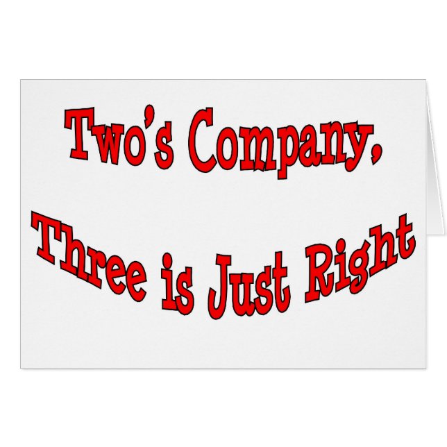 La compañía de dos. (Anverso (Horizontal))