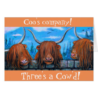 La compañía del Coo, un cow'd. de tres
