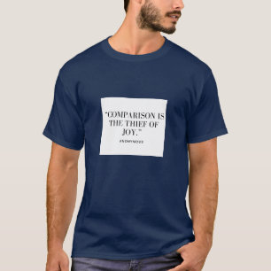 La comparación es el ladrón de la camiseta de aleg