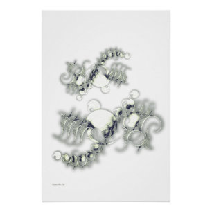 "La compilación perspicaz" Poster brillante