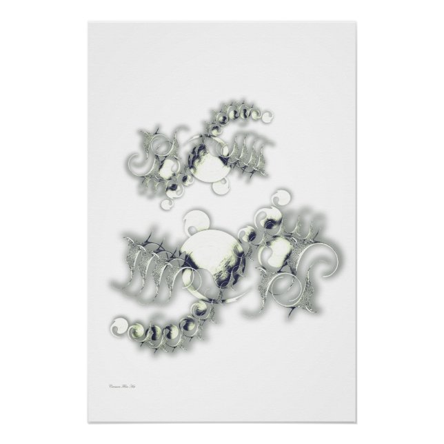 "La compilación perspicaz" Poster brillante (Anverso)