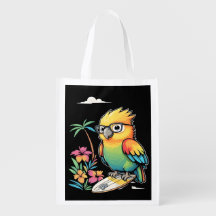 Bolsa de compras reutilizable con vibraciones rela