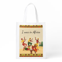 Bolsa de mano con patrón africano | Estampado de A