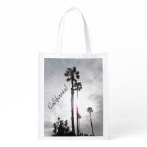 Bolsa de poliéster - Silueta de palmera