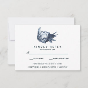 La concha azul   Boda RSVP con elección de comida