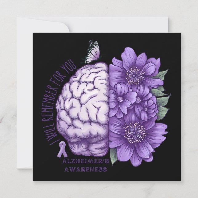 La conciencia de Alzheimer que recordaré por ti (Anverso)