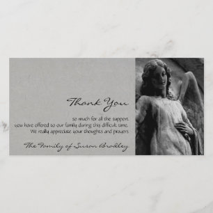 La condolencia del ángel 2 le agradece tarjeta de