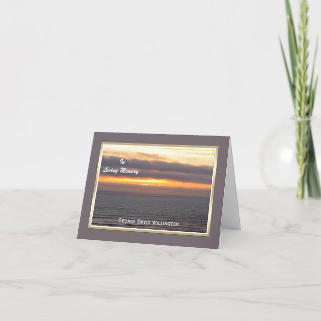 La condolencia le agradece tarjeta de nota  -- (Anverso)