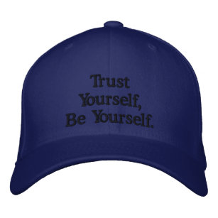 La confianza Usted mismo-Es gorra