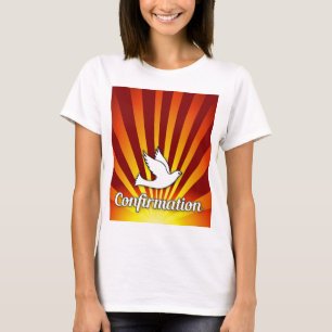 La confirmación de la camiseta personaliza, nombr