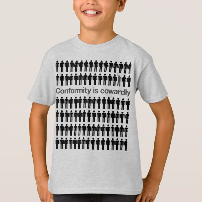 La conformidad es camisa cobarde (Anverso)