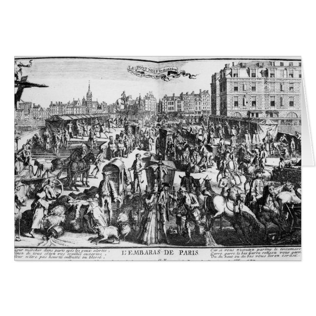 La congestión en París (Anverso (Horizontal))