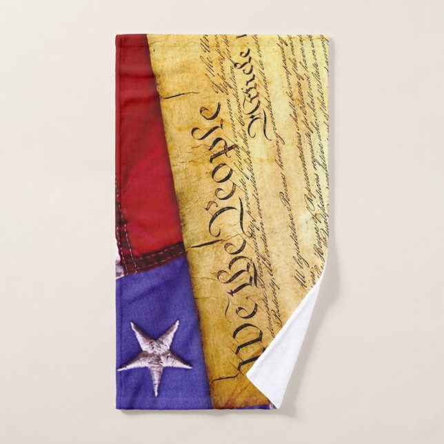 La Constitución de los Estados Unidos (Toalla de mano)