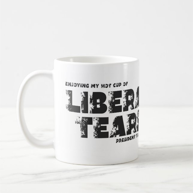 La Copa De Libreal Llora Presidente Trump 2024 (Izquierda)