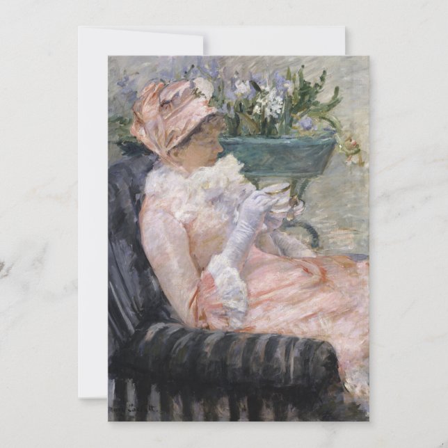 La Copa del Té | Mary Cassatt (Anverso)