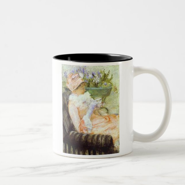La Copa del Té, retrato de Lydia, Mary Cassatt (Derecha)
