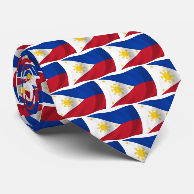 La Corbata de la Bandera de Filipinas (Enrollado)