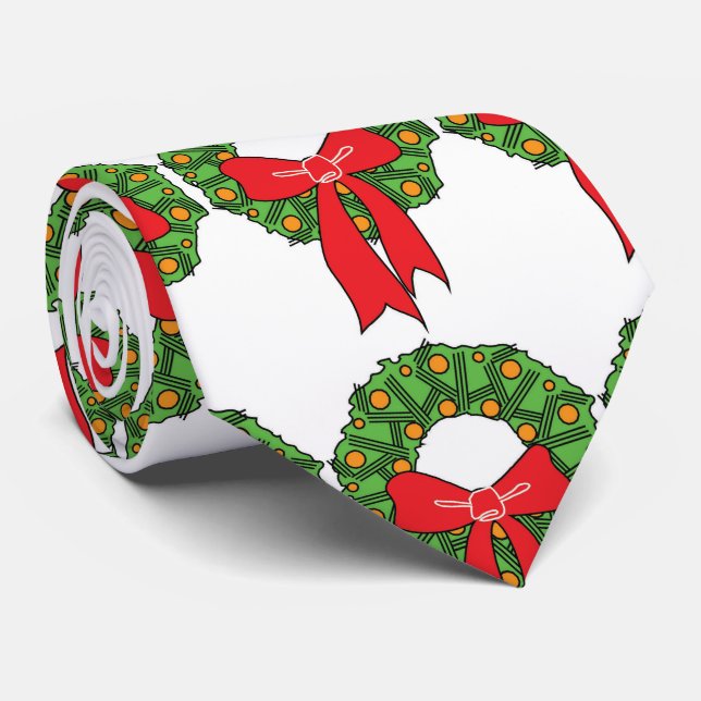 LA CORBATA DE LA "ULTIMATE" NAVIDAD "GUIRNALDA" (Enrollado)